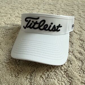 Titleist White Golf Visor